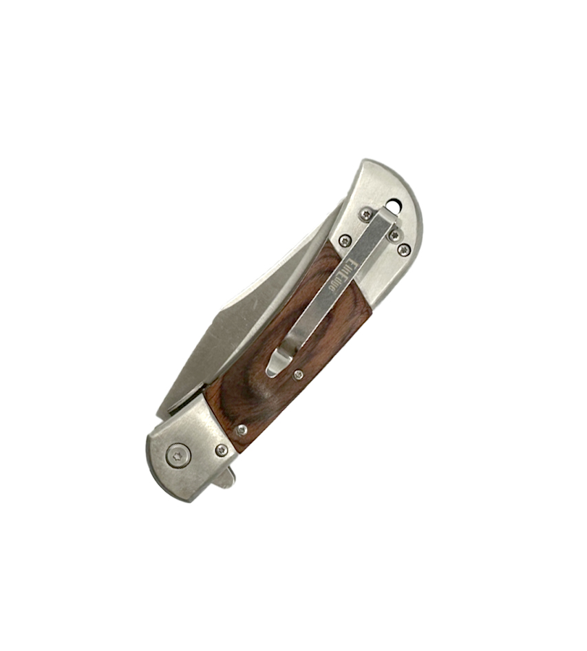 3.75" Spring Assisted Knife W/ Drop Point Blade - Image 2