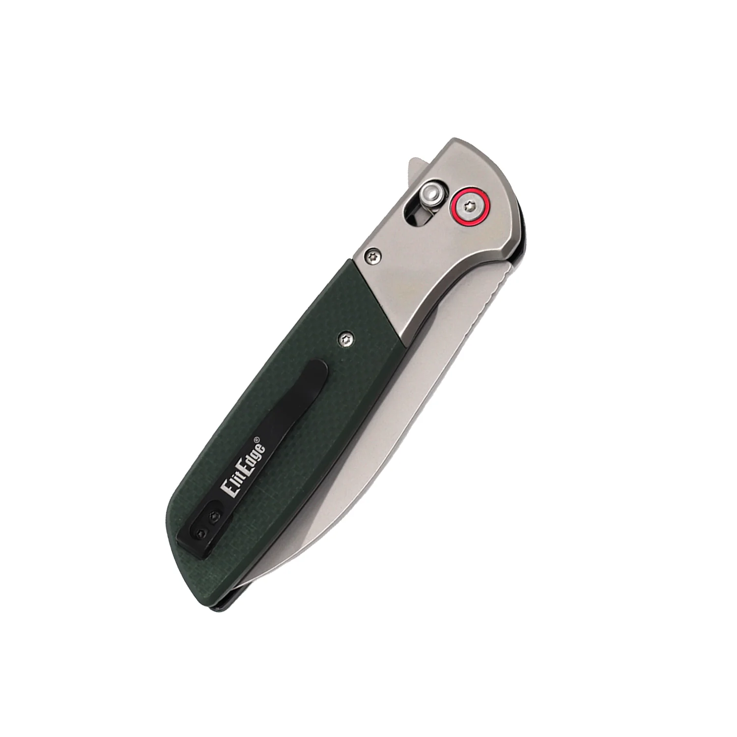3.75" Spring Assisted Knife With Drop Point Blade - Image 2