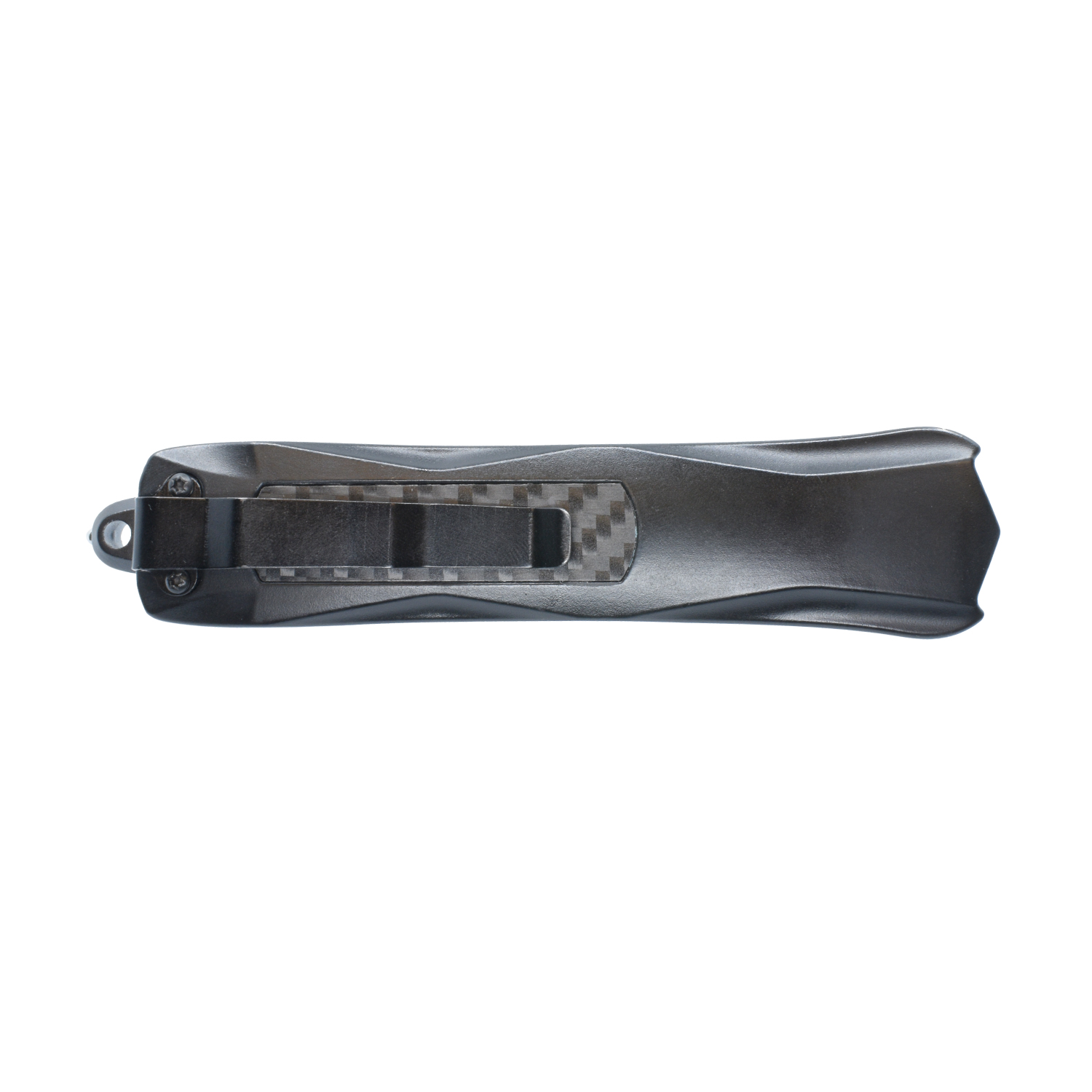 Carbon Fiber Automatic OTF Knife w/ Belt Clip - Image 3