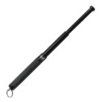 12" Expandable Steel Baton w/ Keyring