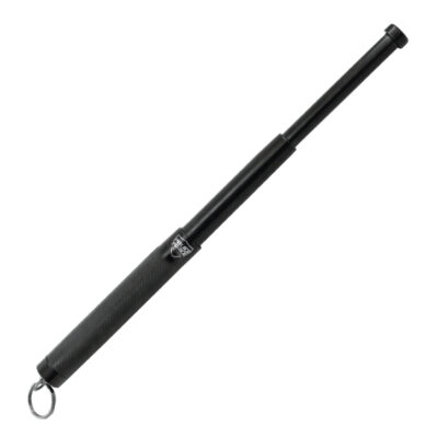 12" Expandable Steel Baton w/ Keyring