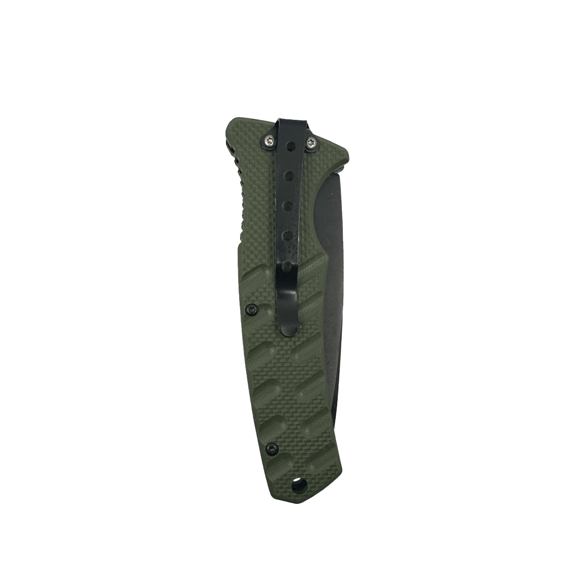 4.75" Spring Assisted Automatic Knife W/ Tanto Blade - Image 2