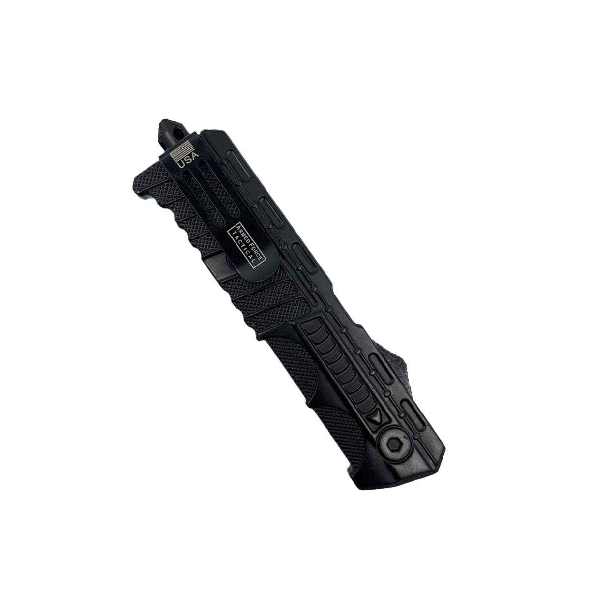 Armed Force Tactical 5.5" OTF Knife with Tanto Blade - Image 5
