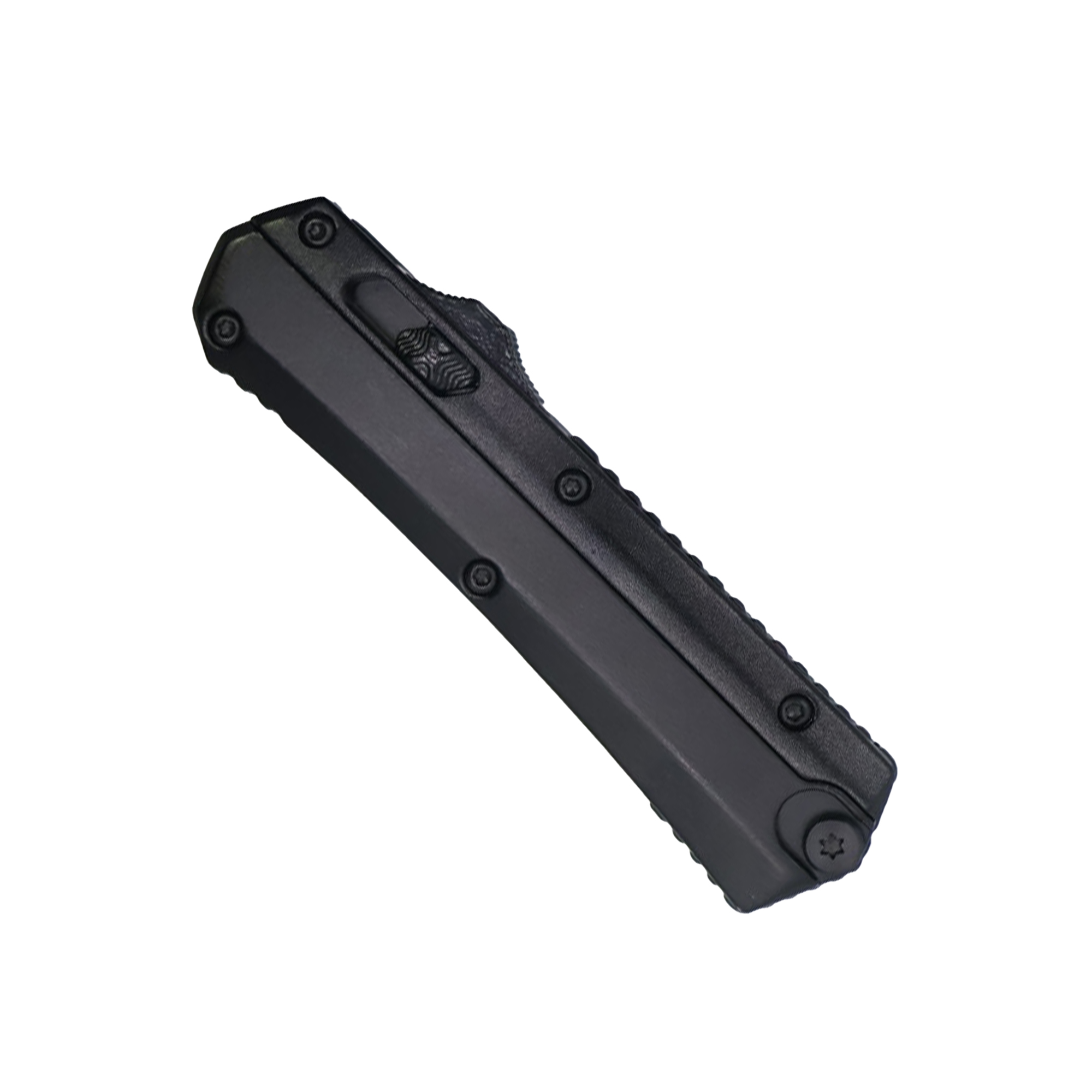 6.75" Automatic OTF Dagger Blade Knife with Tri-Sided Switch - Image 2