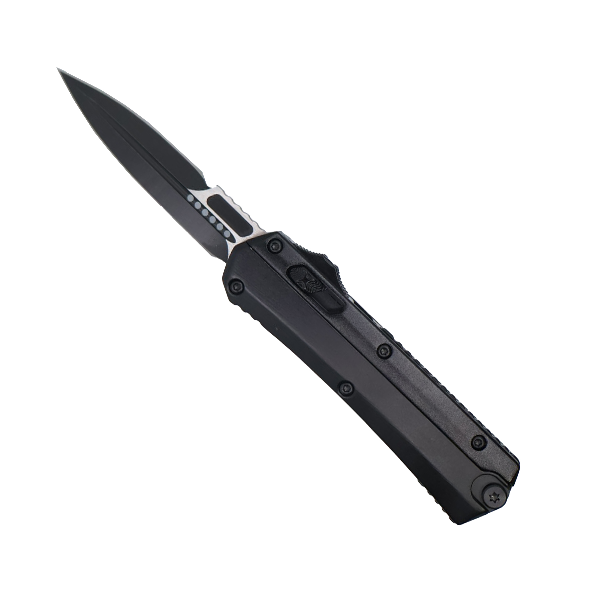6.75" Automatic OTF Dagger Blade Knife with Tri-Sided Switch