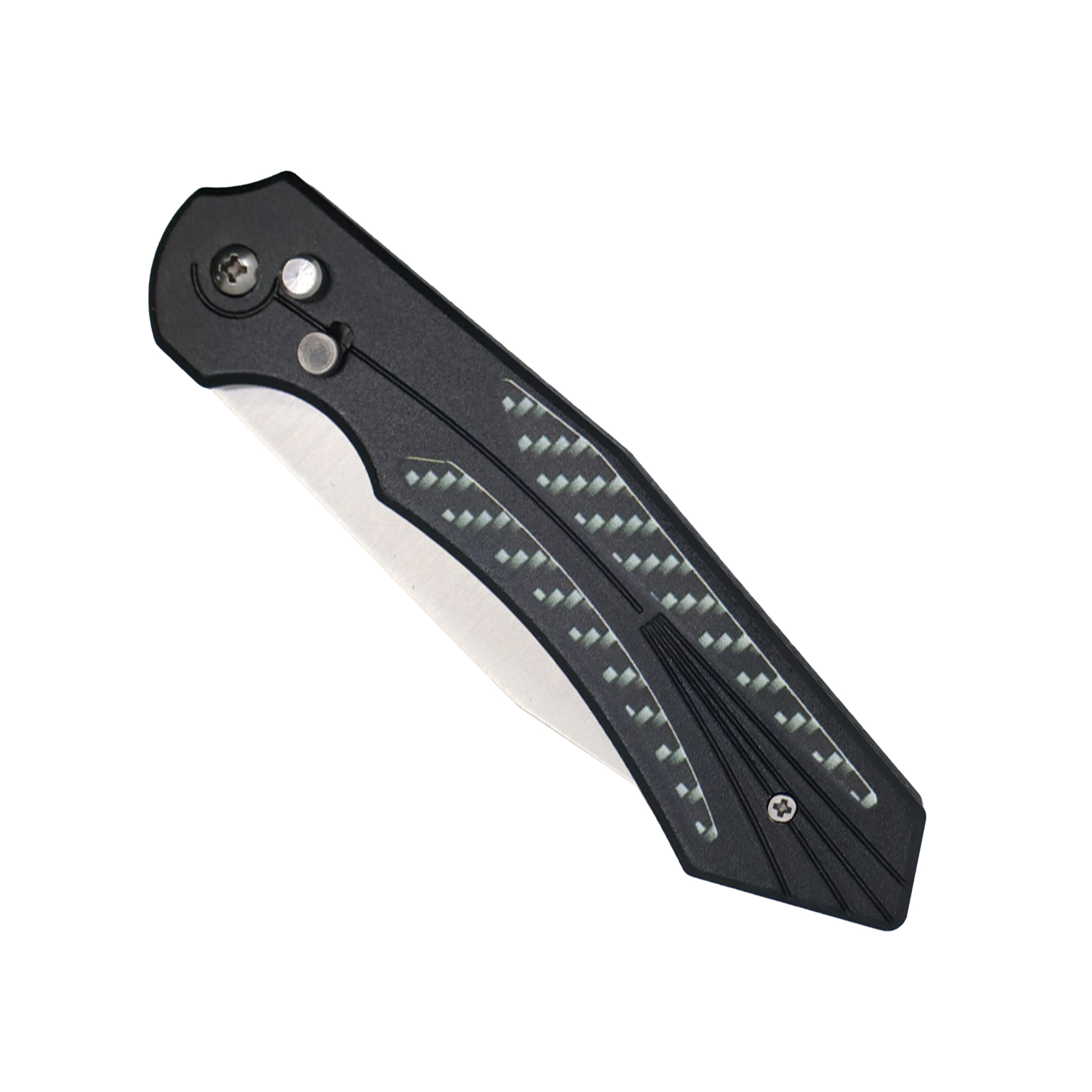 9.5" Automatic Spring Assisted Knife with Safety Lock - Image 2