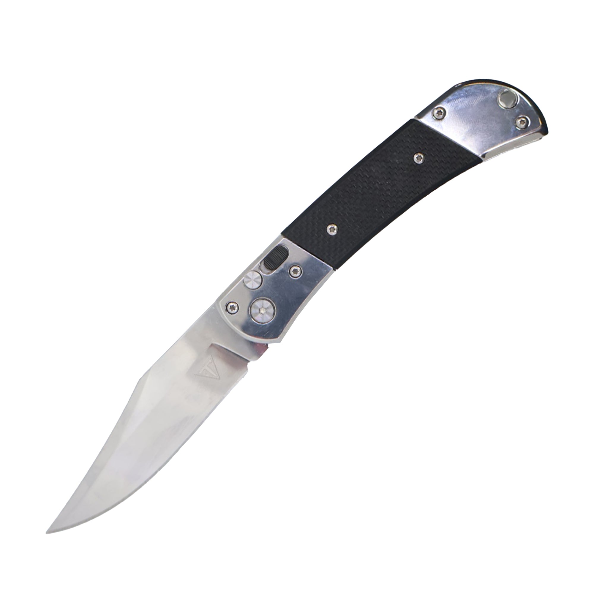 8.25" Automatic Spring Assisted Knife with Axis Lock and Clip Point Blade