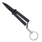 3.75" Mini Butterfly Knife with Keychain