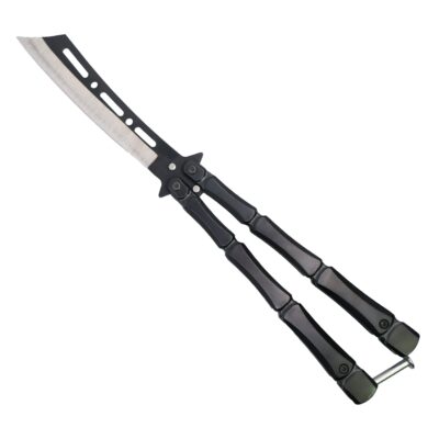 9.25" Bones Butterfly Knife with Cleaver Blade