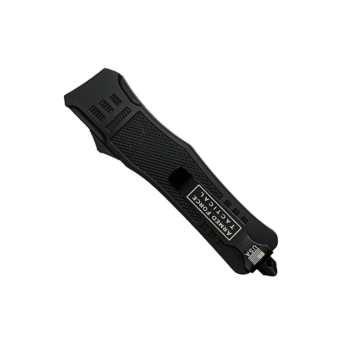 3.5" ABS OTF Automatic Knife w/ Dagger Blade - Image 2