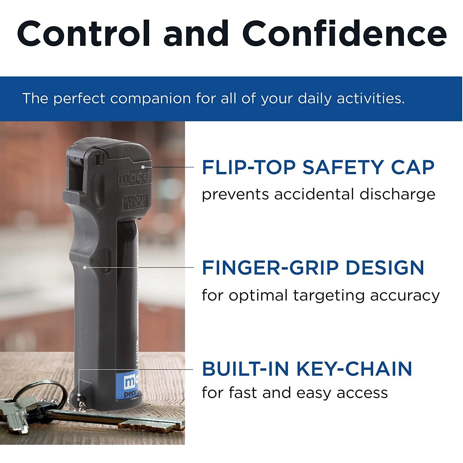 Mace 3-in-1 Flip Top Pepper Spray 18g - Image 3