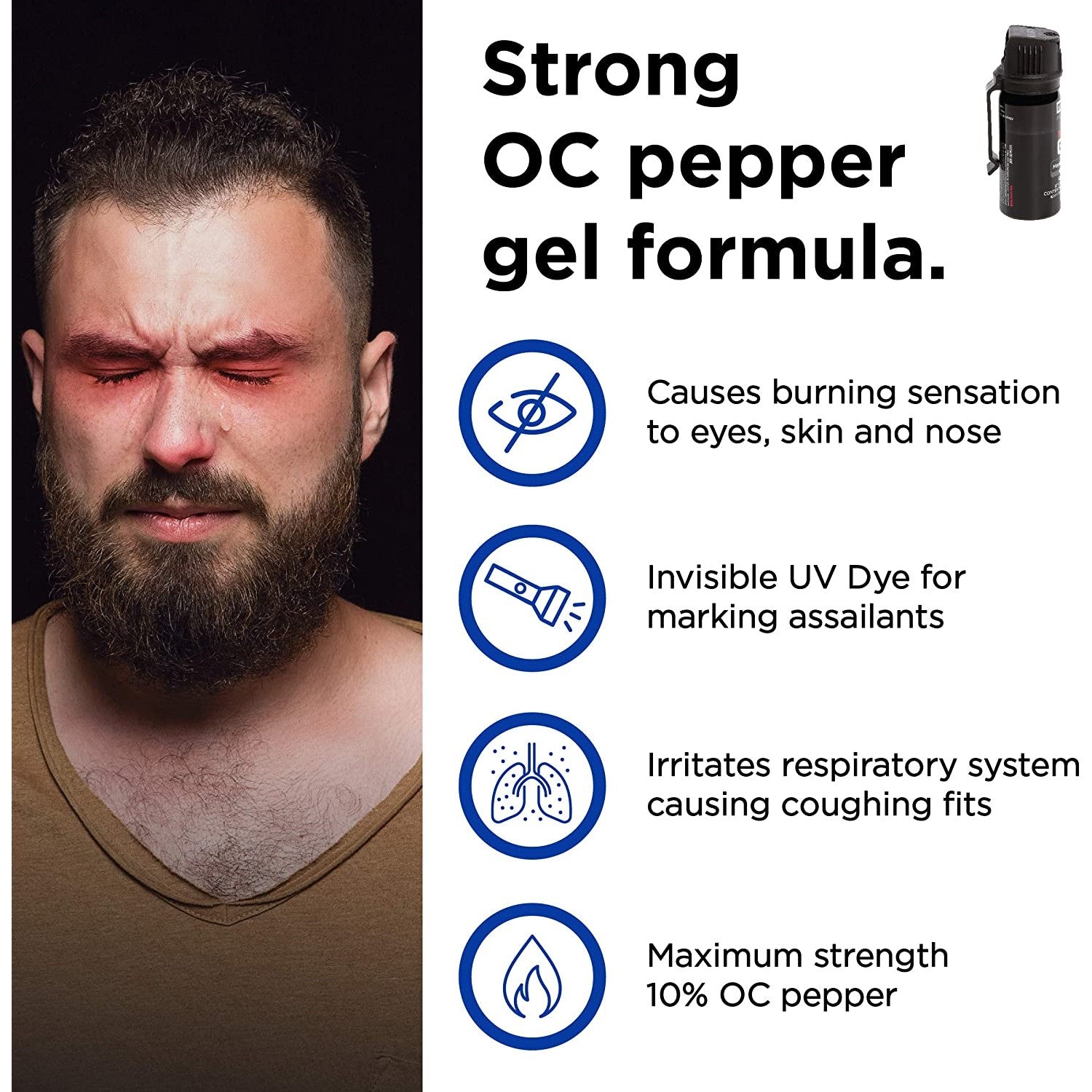 MACE Magnum 3 Flip-Top Pepper Gel - Image 6