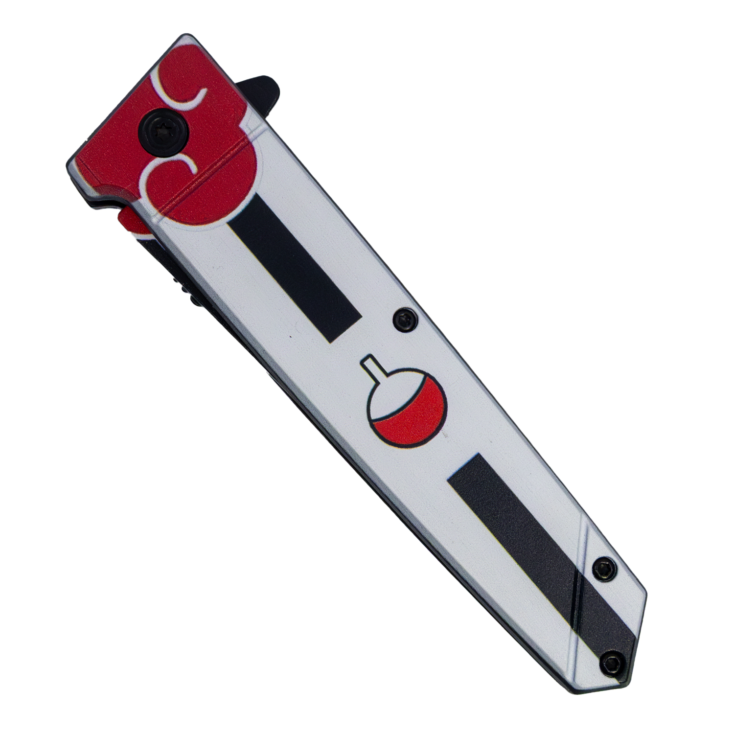 9" Spring Assisted Anime Knife with Tanto Blade - Image 3