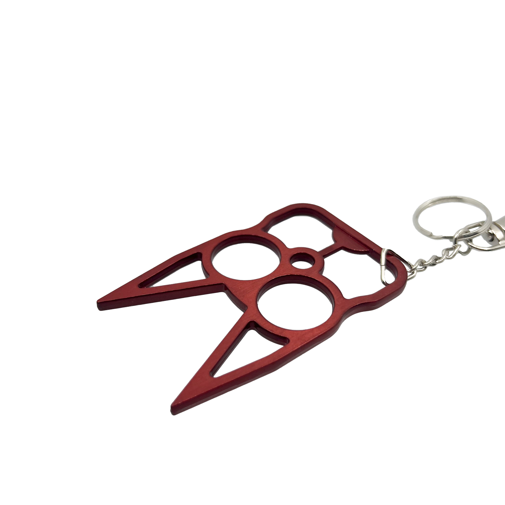 Cat Self-Defense Metal Knuckle Keychain - Image 2
