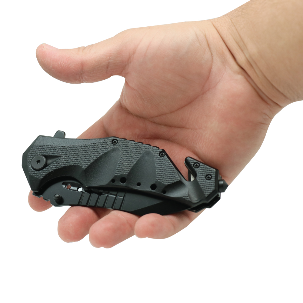 Military Grade 9" Tactical Rescue Knife - Image 4