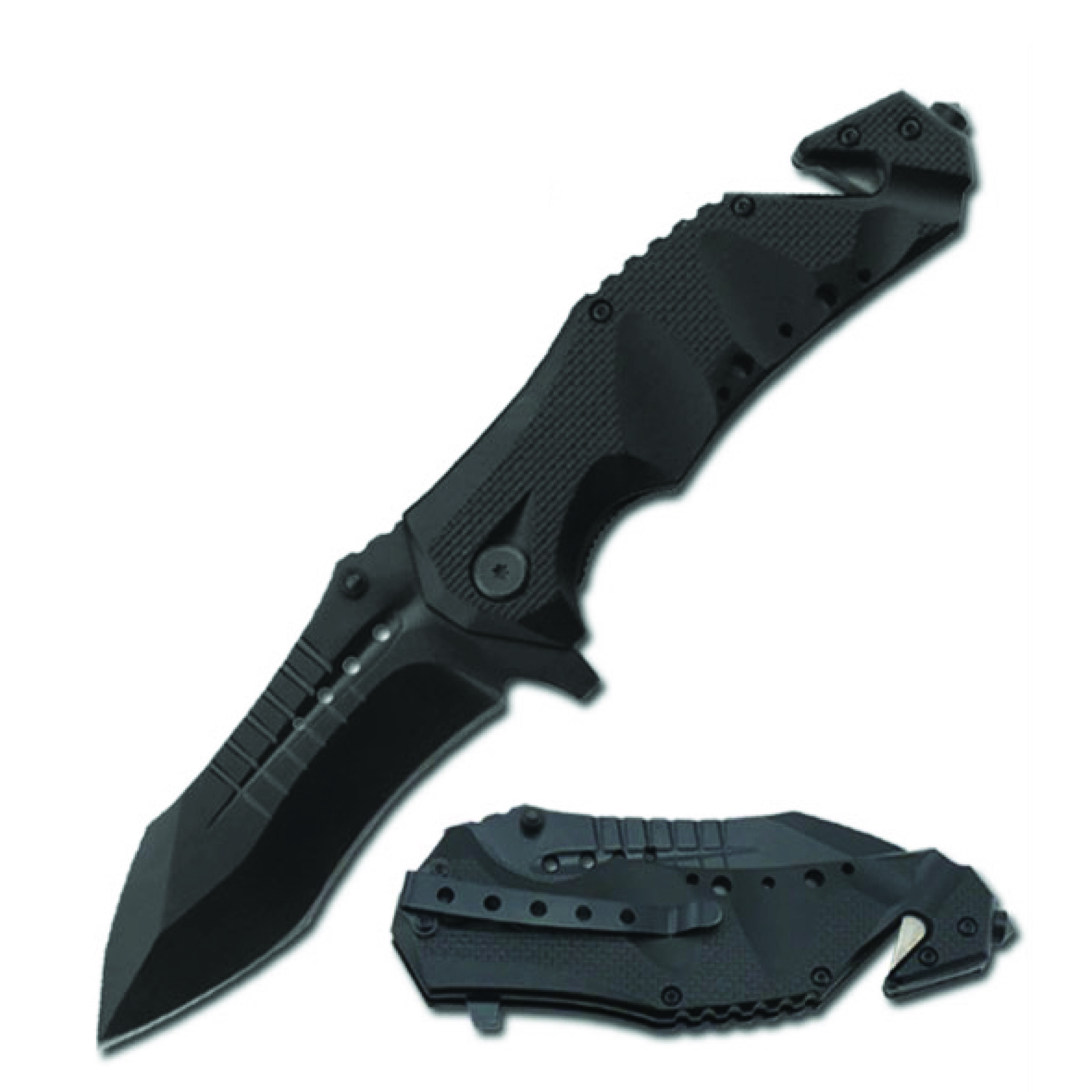 Military Grade 9" Tactical Rescue Knife - Image 5