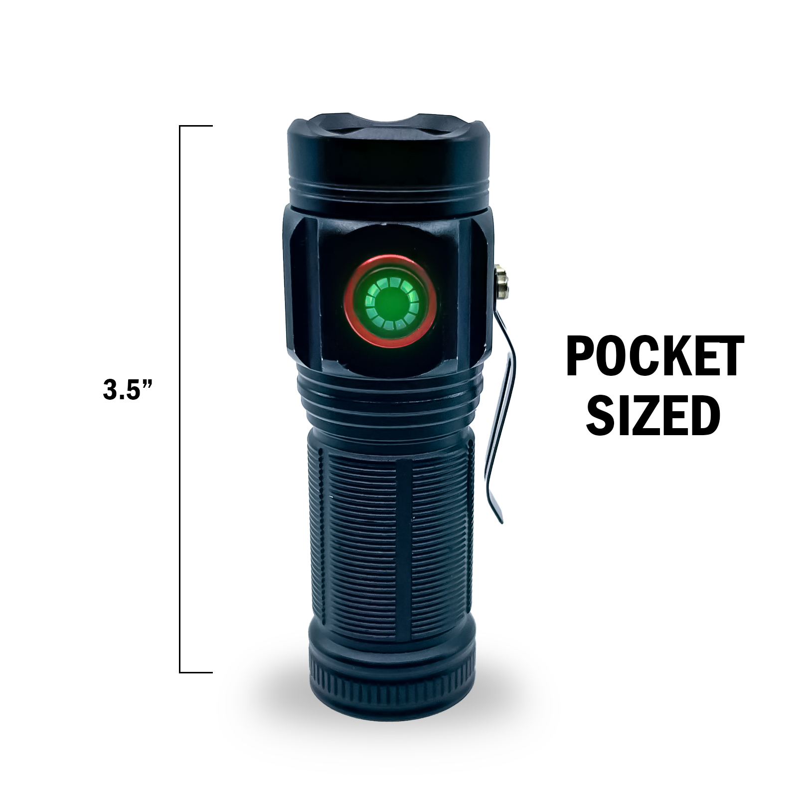 Tactical 1,500-Lumen Rechargeable Flashlight - Image 5