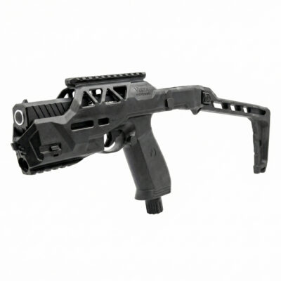 The Heat Pepper Launcher Folding Stock with Carrying Case (Launcher Not Included)