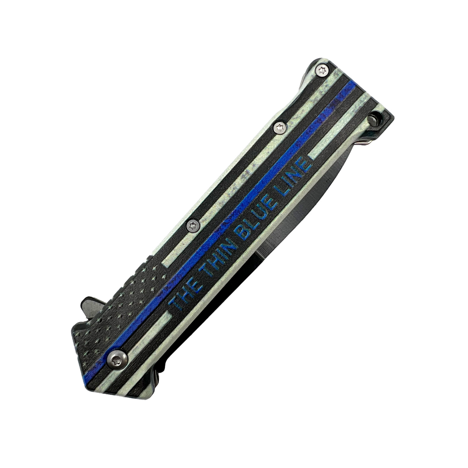 Stiletto Spring Assisted Steel Folding Knife - Image 2