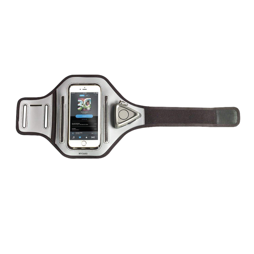 MYGUARD SPORT LED Armband & Safety Alarm w/Phone Holder - Image 4