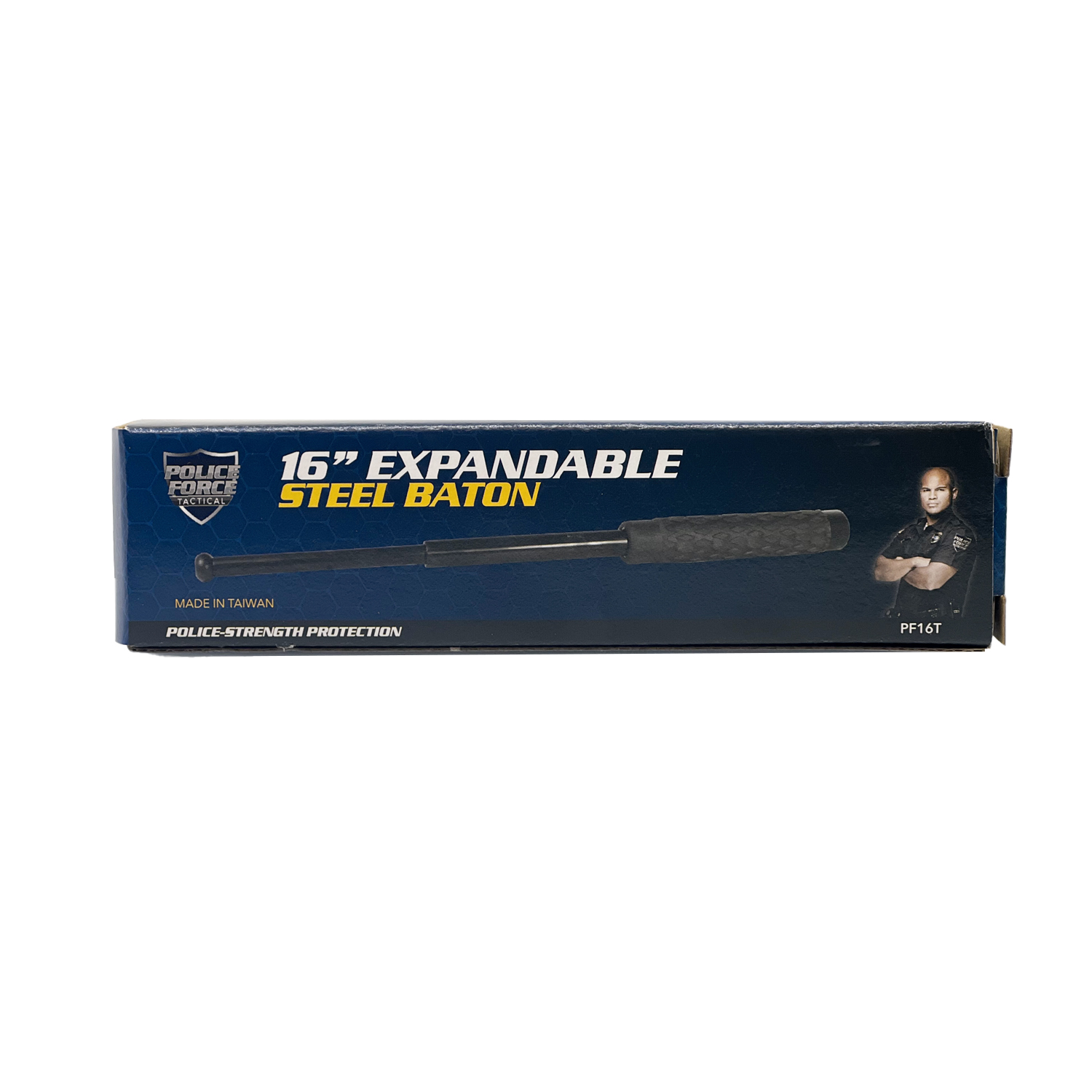 16" Expandable Steel Baton - Image 2