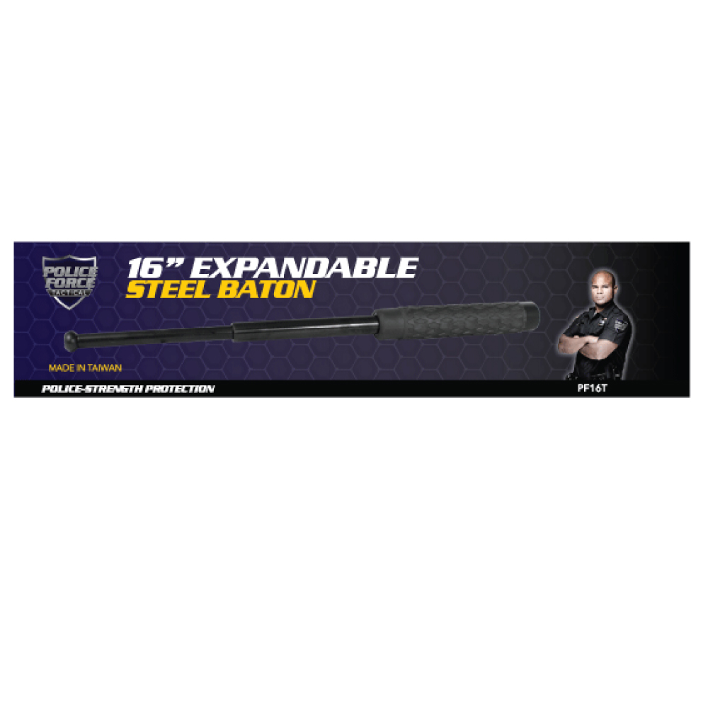 16" Expandable Steel Baton - Image 8