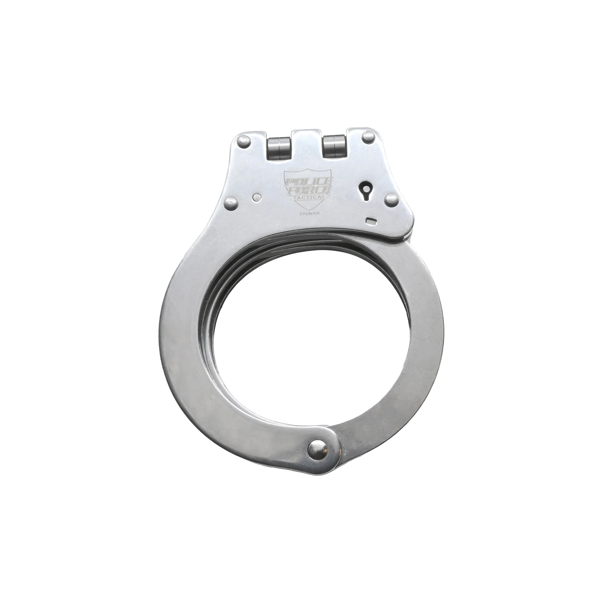 Hinged Stainless Steel NIJ Handcuffs - Image 2
