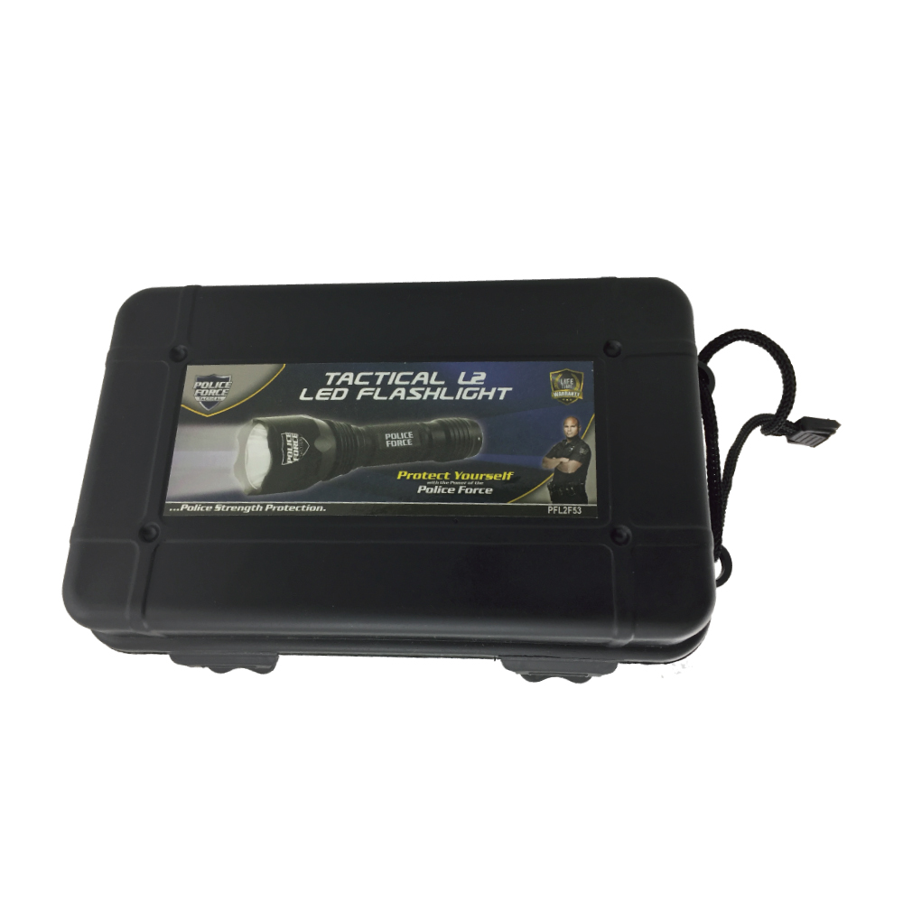 Tactical L2 LED Flashlight w/ Holster - Image 6