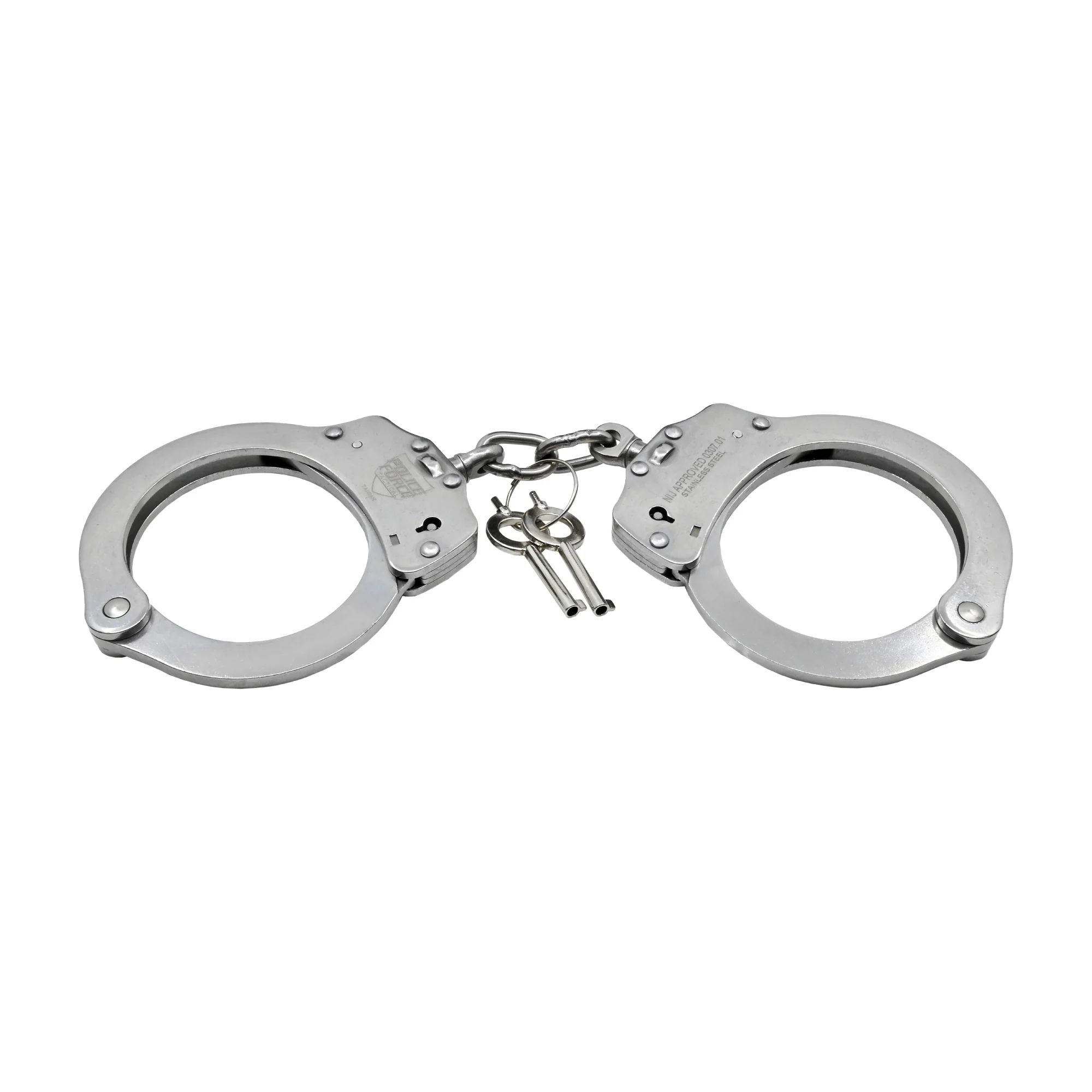 Stainless Steel NIJ Handcuffs - Image 2