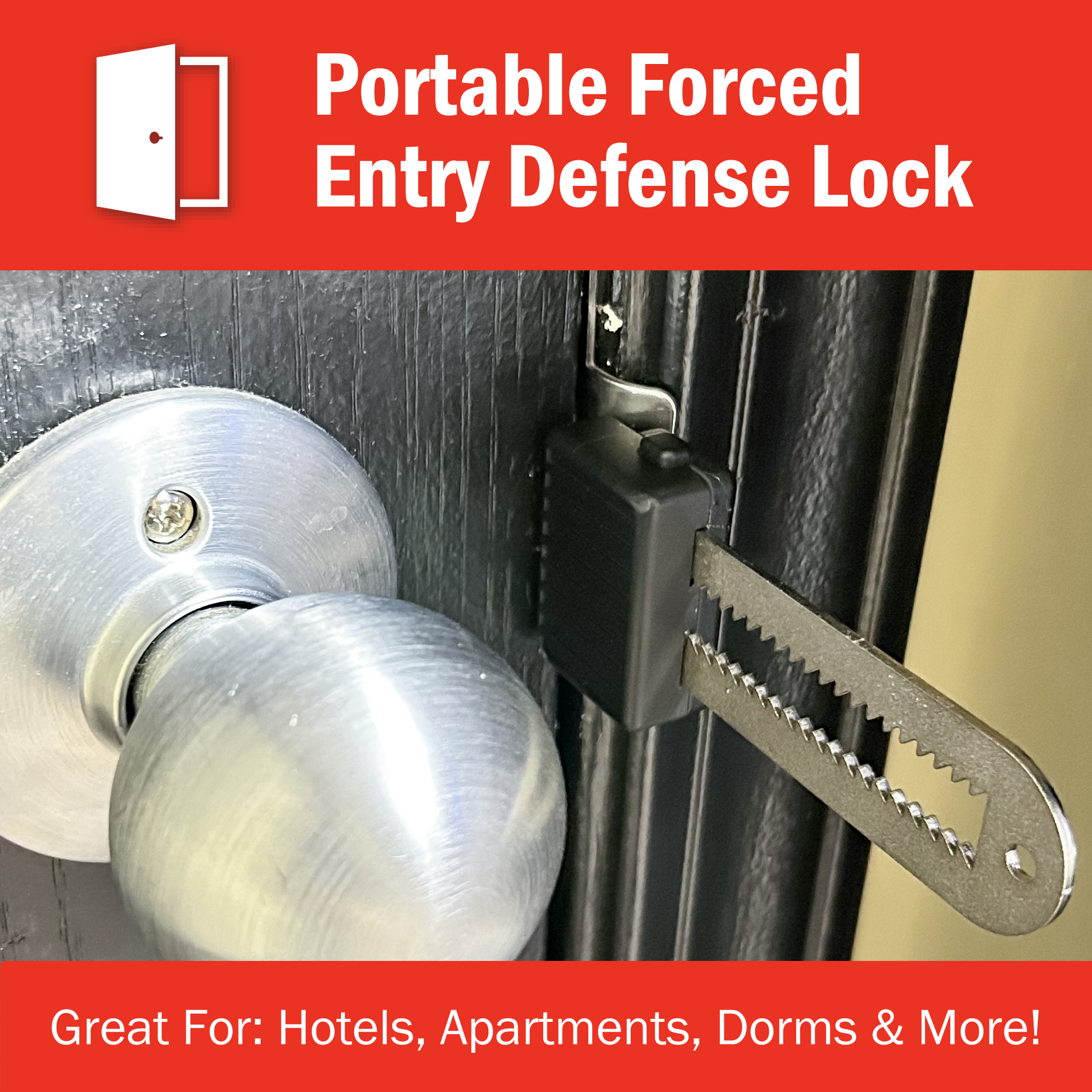 QuickJam Universal Portable Door Blocker - Image 3