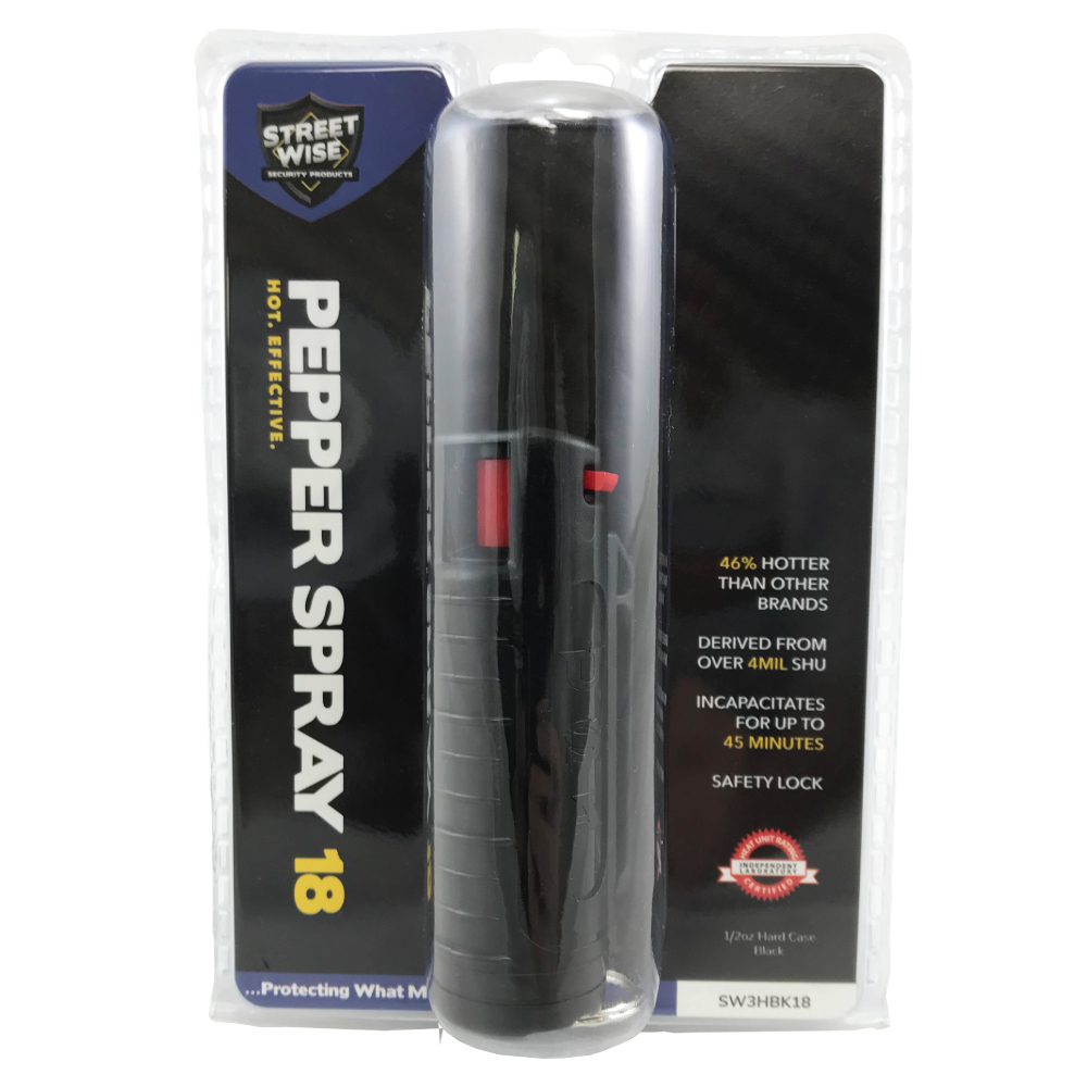 Streetwise 18 Stream Pepper Spray 0.5 oz Hard-case - Image 6