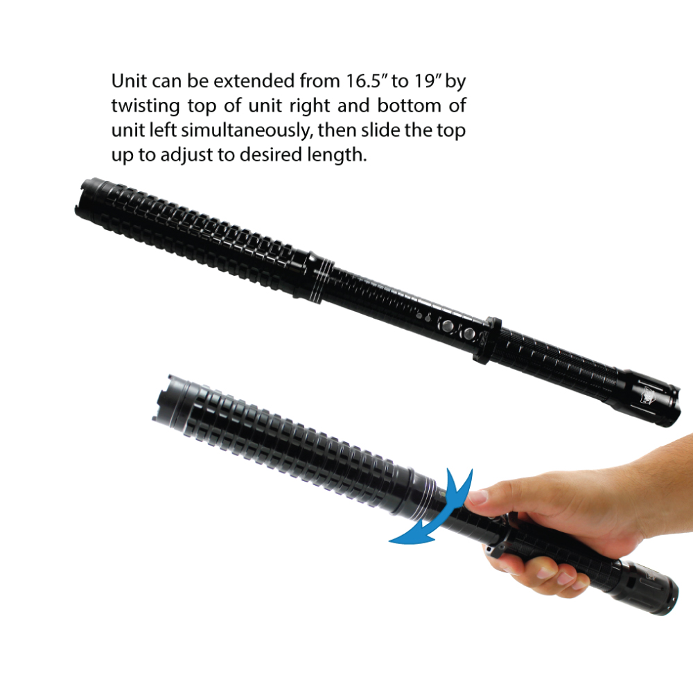 Attitude Adjuster 30,000,000* Stun Baton Flashlight - Image 8
