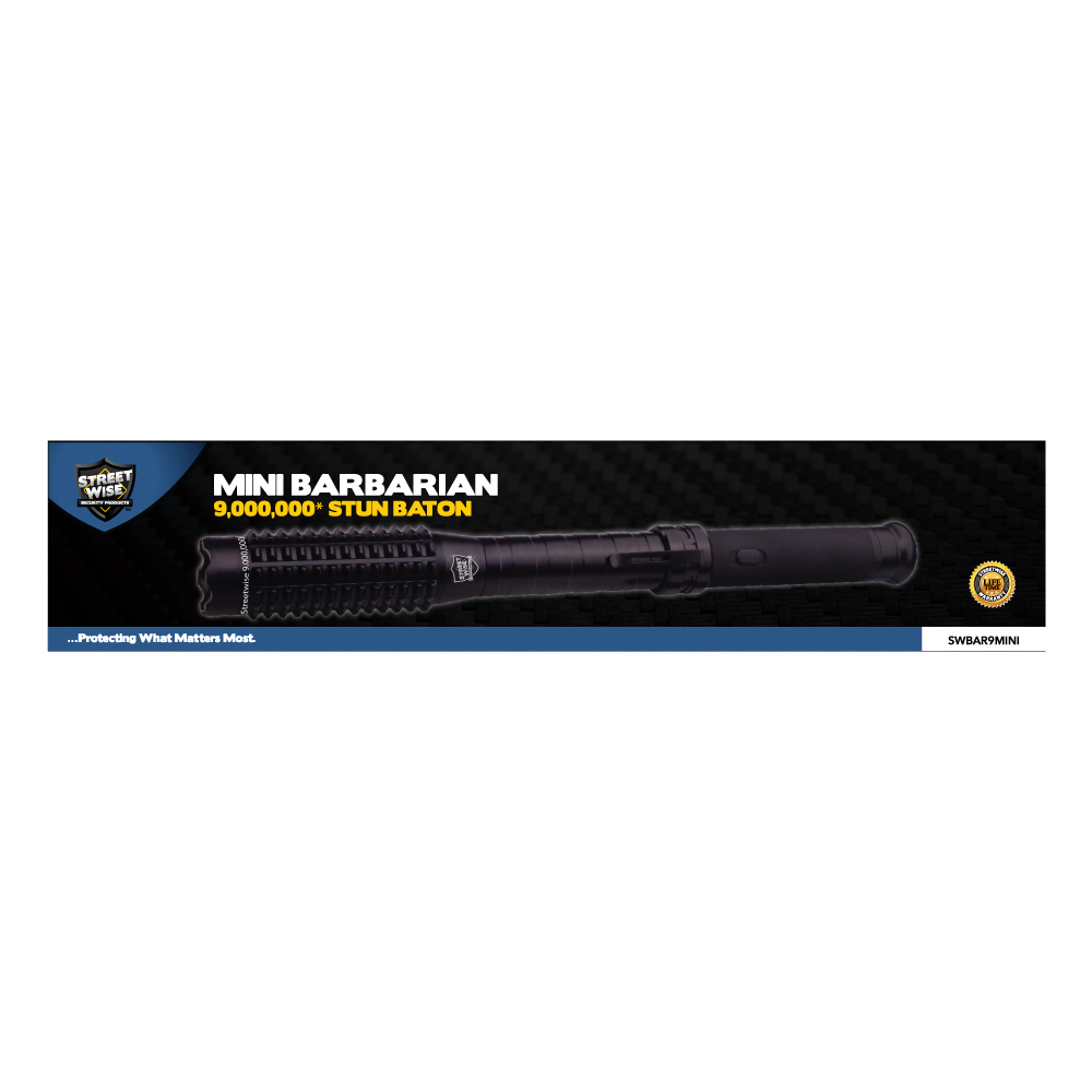 Mini Barbarian 9,000,000* Stun Baton Flashlight - Image 8