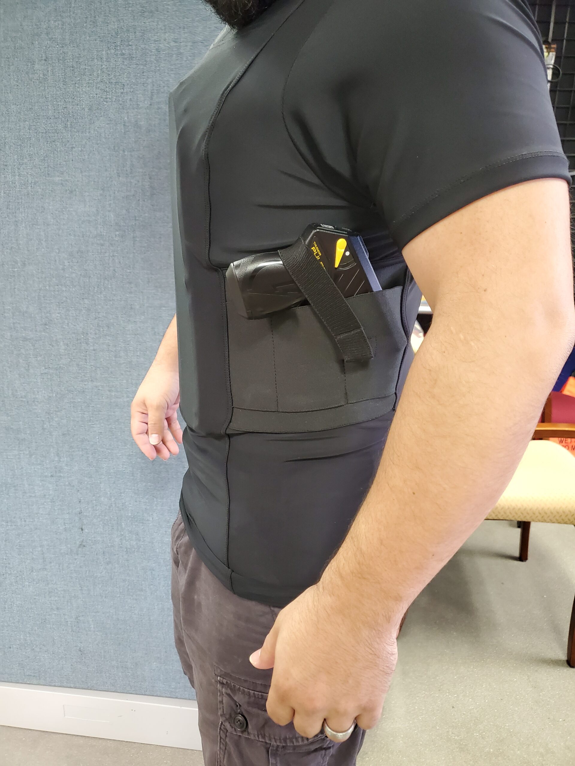 Safe-T-Shirt (Ballistic Plate Carrier w/Holster) - Image 11