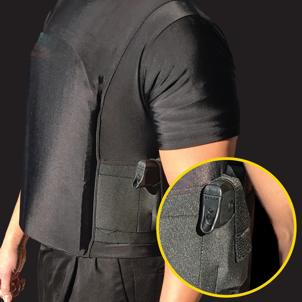 Safe-T-Shirt (Ballistic Plate Carrier w/Holster) - Image 15