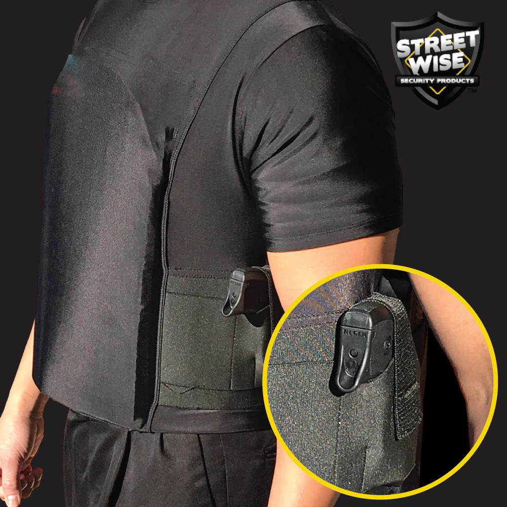 Safe-T-Shirt (Ballistic Plate Carrier w/Holster) - Image 4