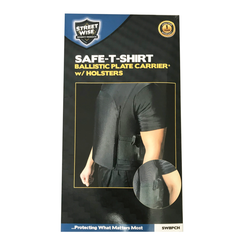 Safe-T-Shirt (Ballistic Plate Carrier w/Holster) - Image 6