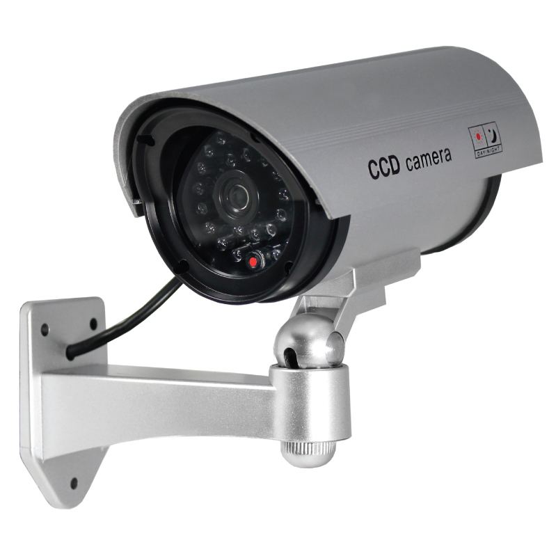 5 Inch IR Dummy Camera Silver - Image 4