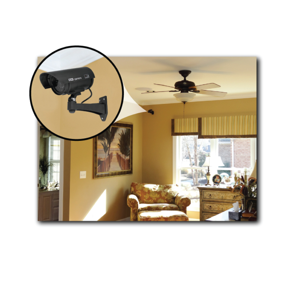 5 Inch IR Dummy Camera Silver - Image 5