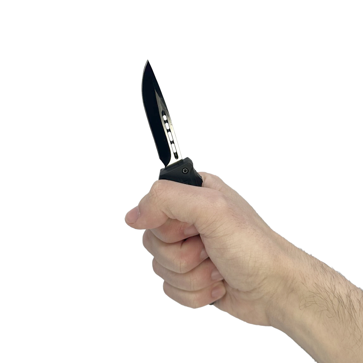 Streetwise Automatic OTF Knife with Drop Point Blade - Image 2