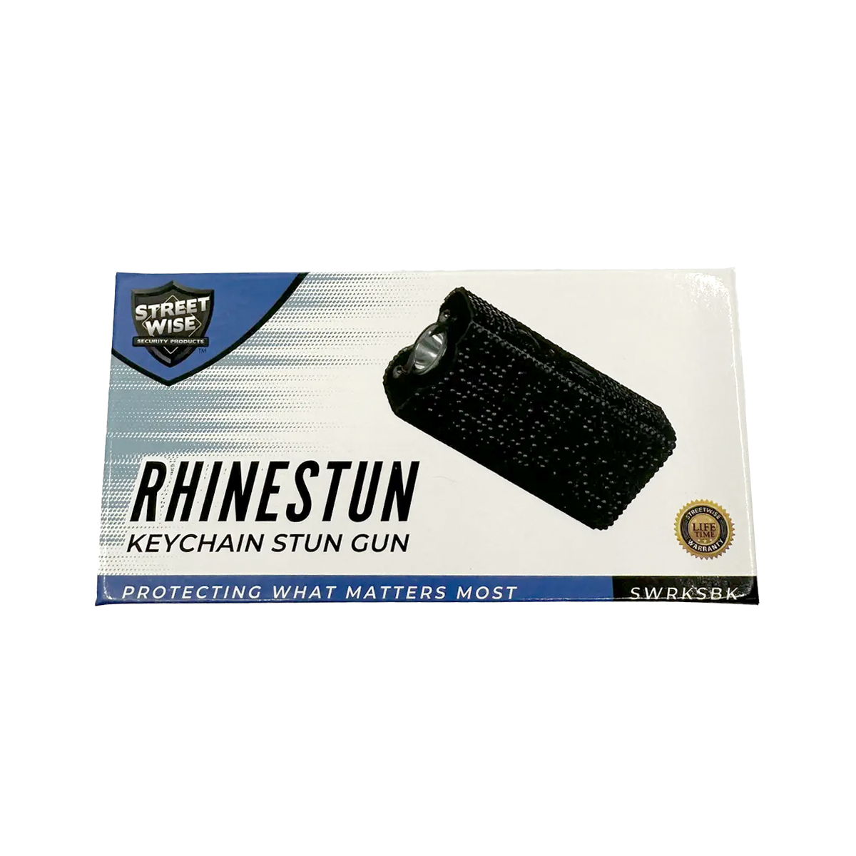 Streetwise Rhinestun Keychain Stun Gun - Image 3