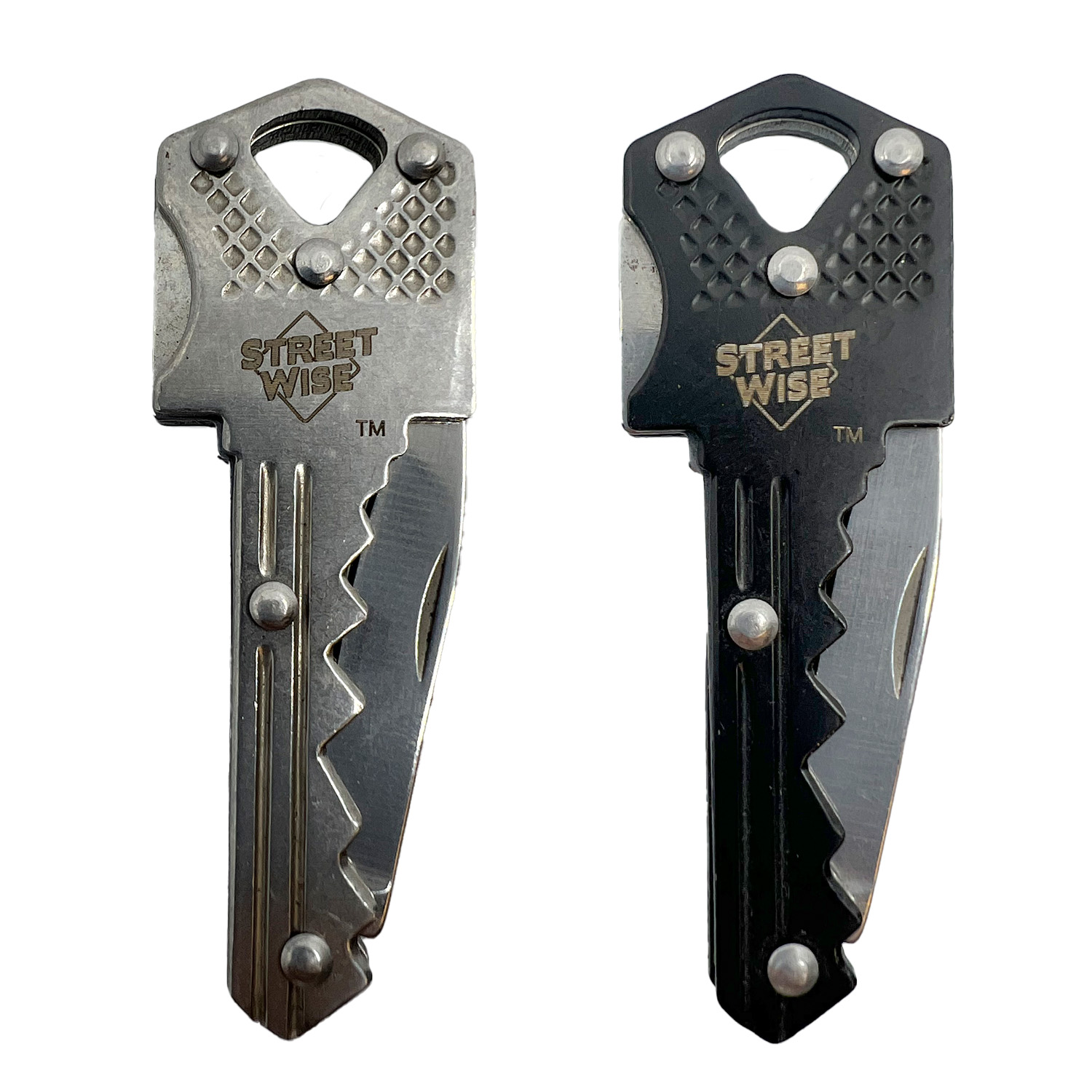 Safe-Key Concealed Knife (Silver and Black 2 pack) - Image 4