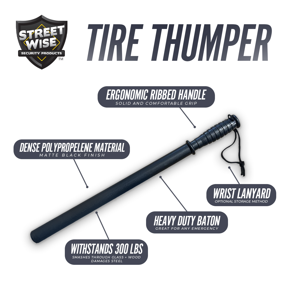 Streetwise Safety Stick 21" Baton - Image 3