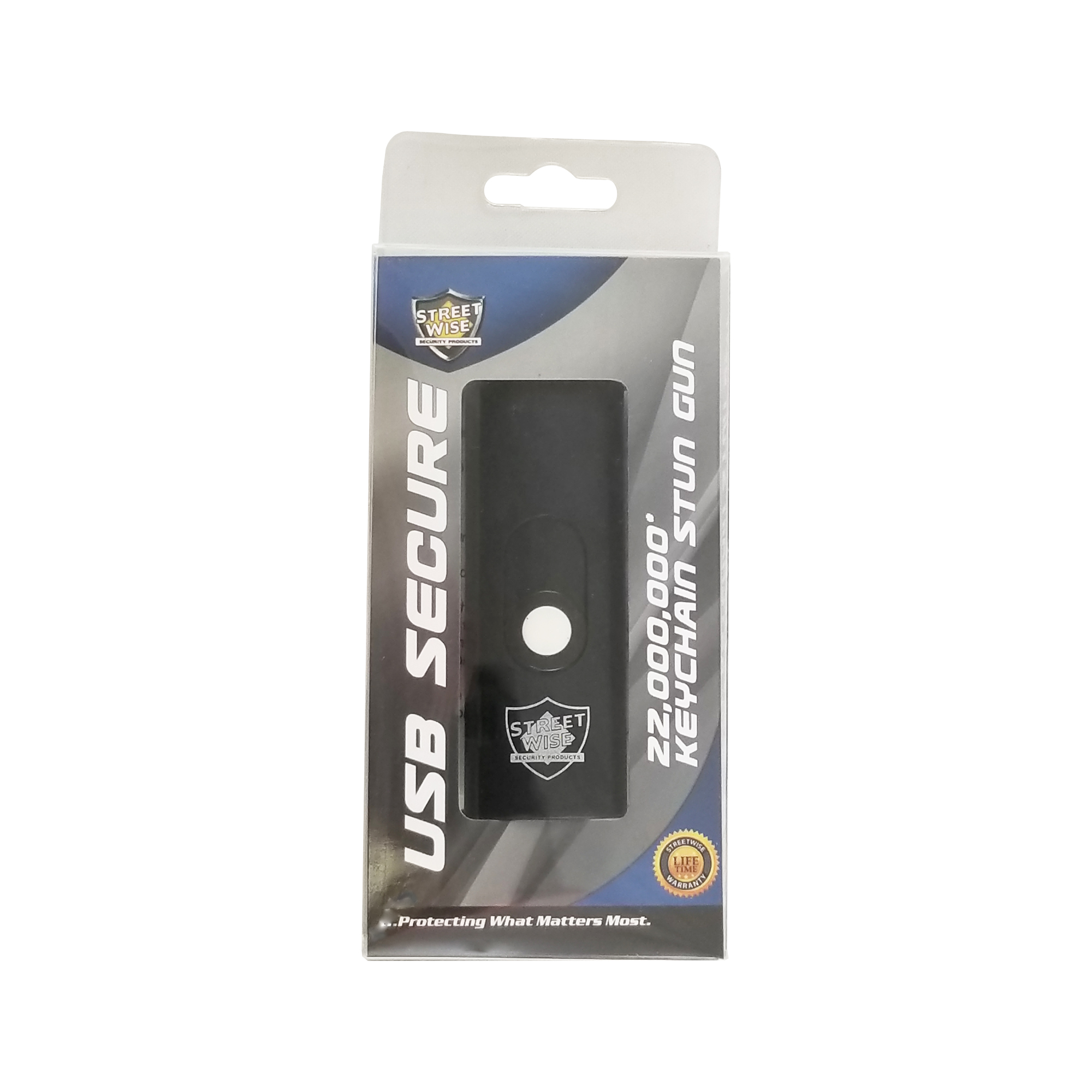 USB Secure 22,000,000* Keychain Stun Gun - Image 5