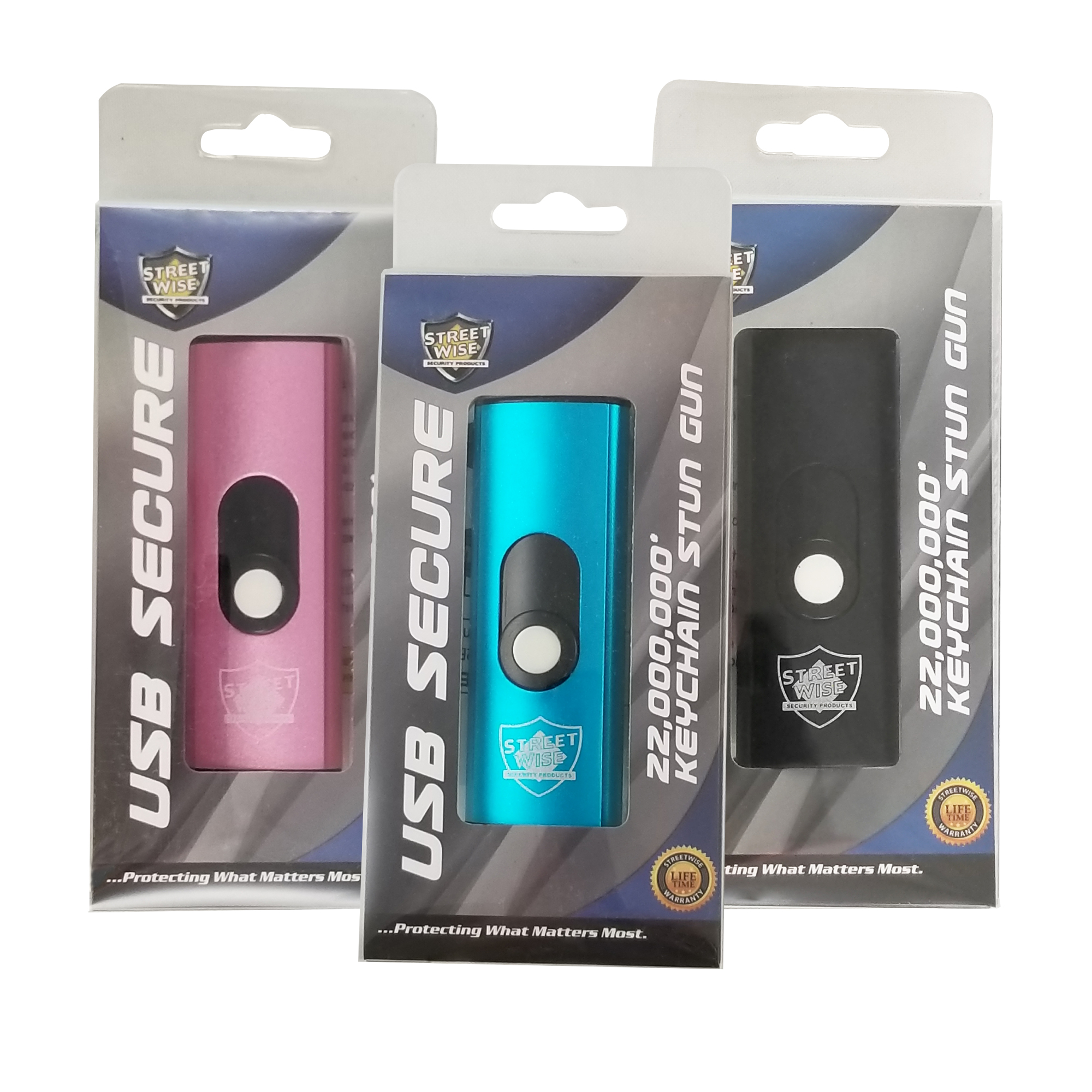 USB Secure 22,000,000* Keychain Stun Gun - Image 7