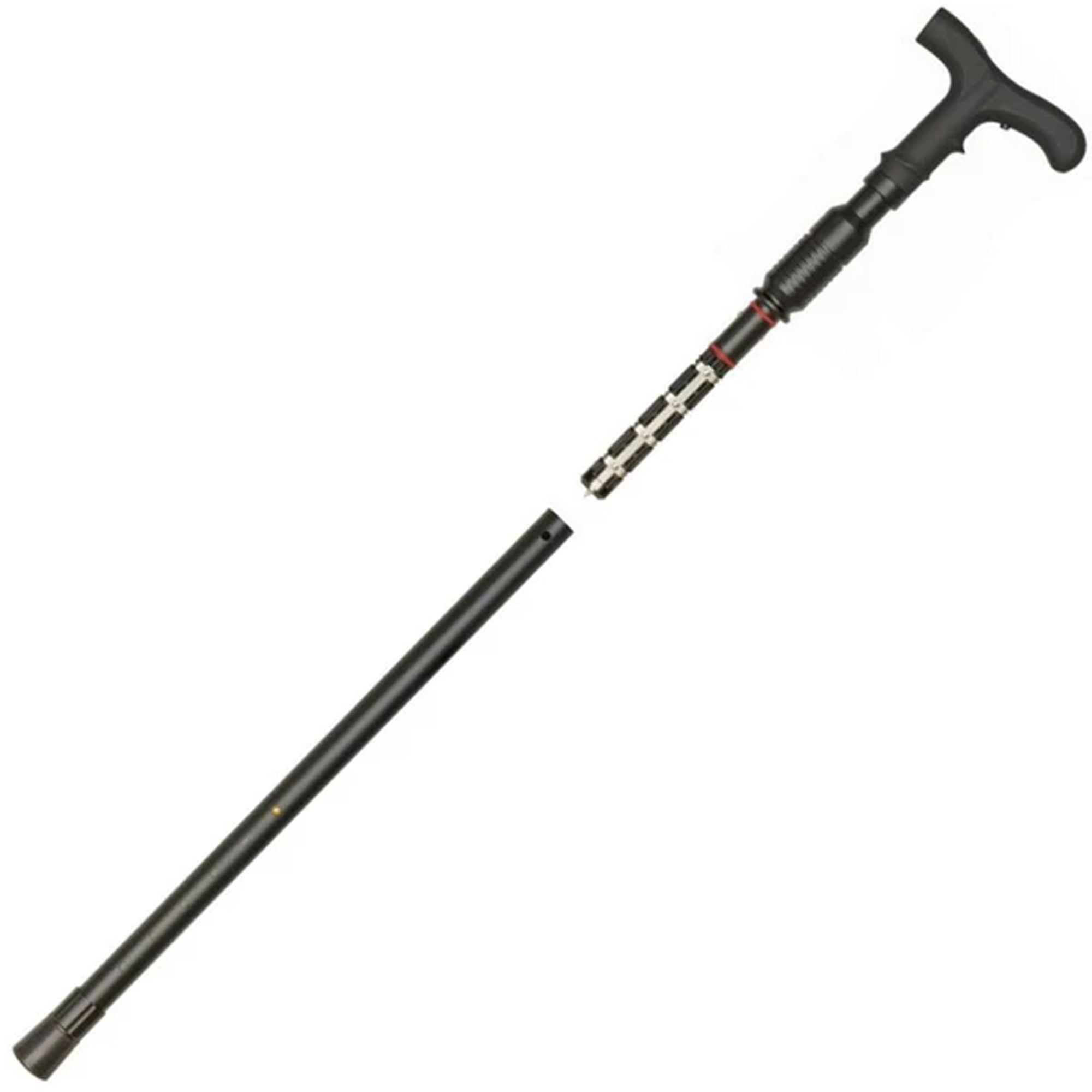ZAP Covert Cane Disguised Stun Gun Walking Cane with Flashlight - Image 3