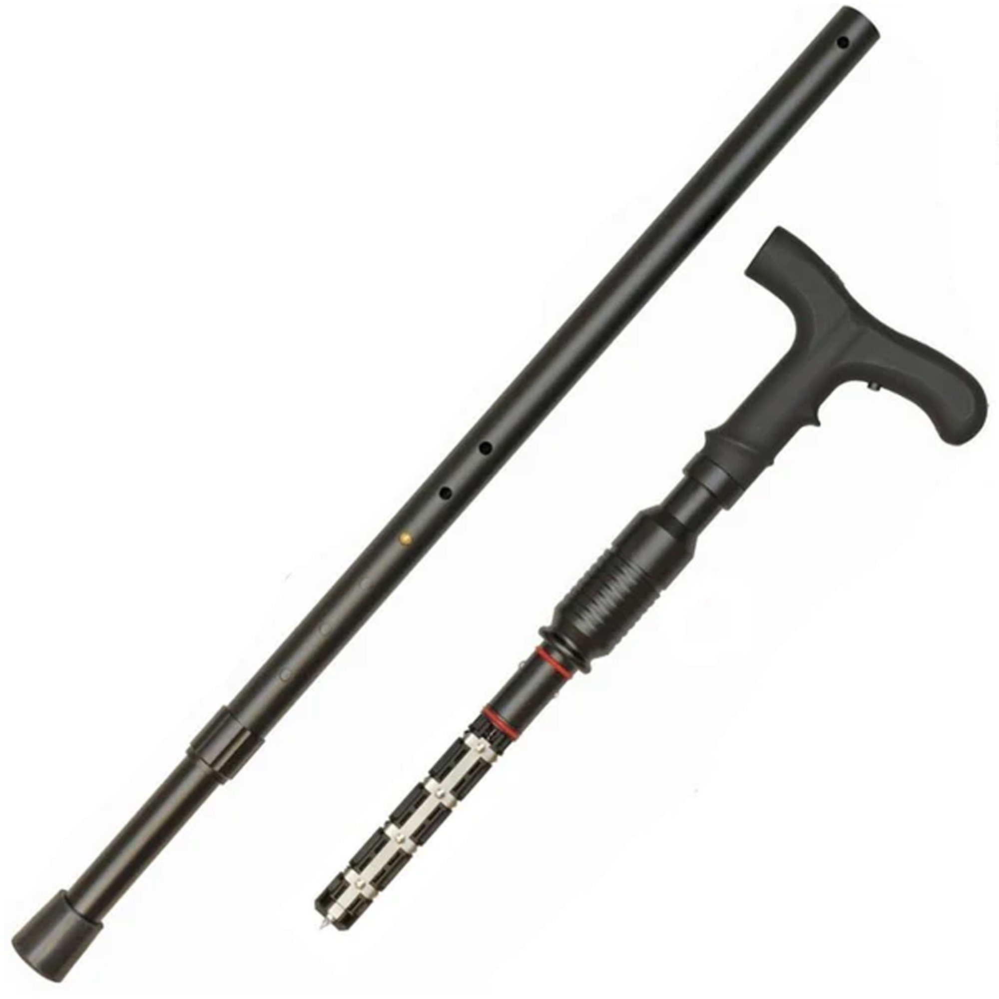 ZAP Covert Cane Disguised Stun Gun Walking Cane with Flashlight - Image 4