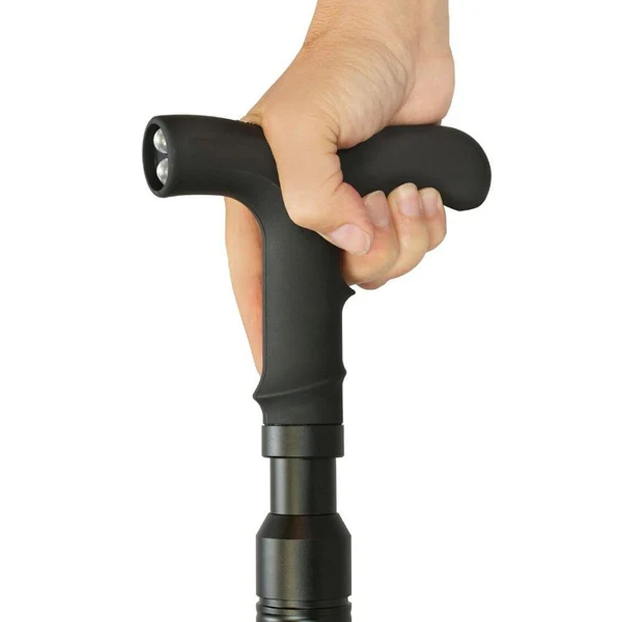 ZAP Covert Cane Disguised Stun Gun Walking Cane with Flashlight - Image 5