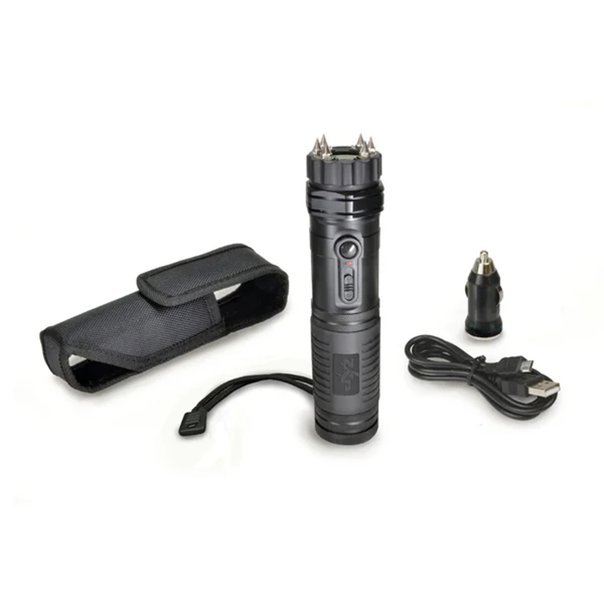 ZAP Light Extreme Stun Gun Flashlight with Spiked Electrodes - Image 6