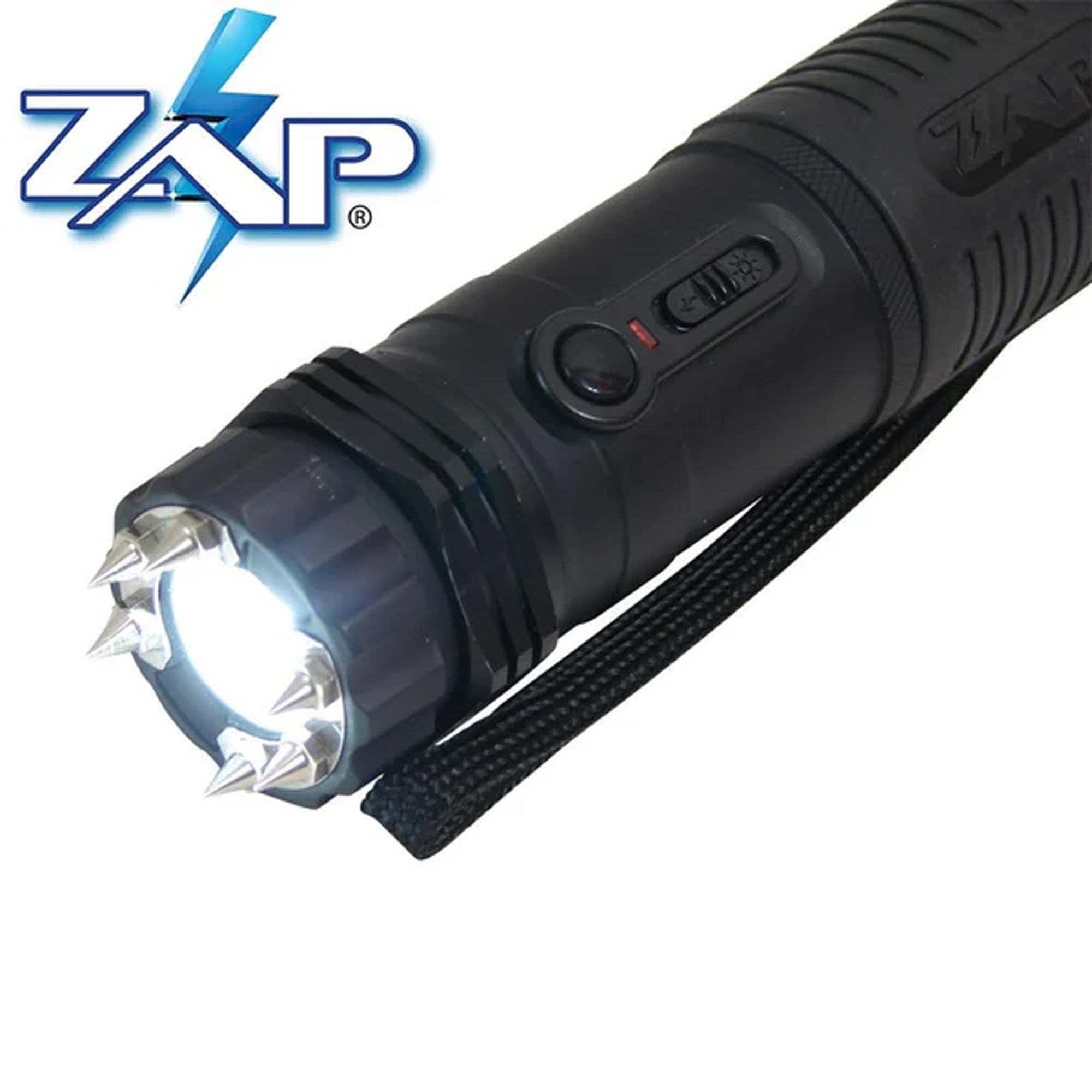 ZAP Light Extreme Stun Gun Flashlight with Spiked Electrodes - Image 3